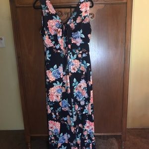 Nina Leonard Maxi dress size xl